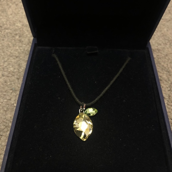 Swarovski Pear Necklace - Picture 2 of 4